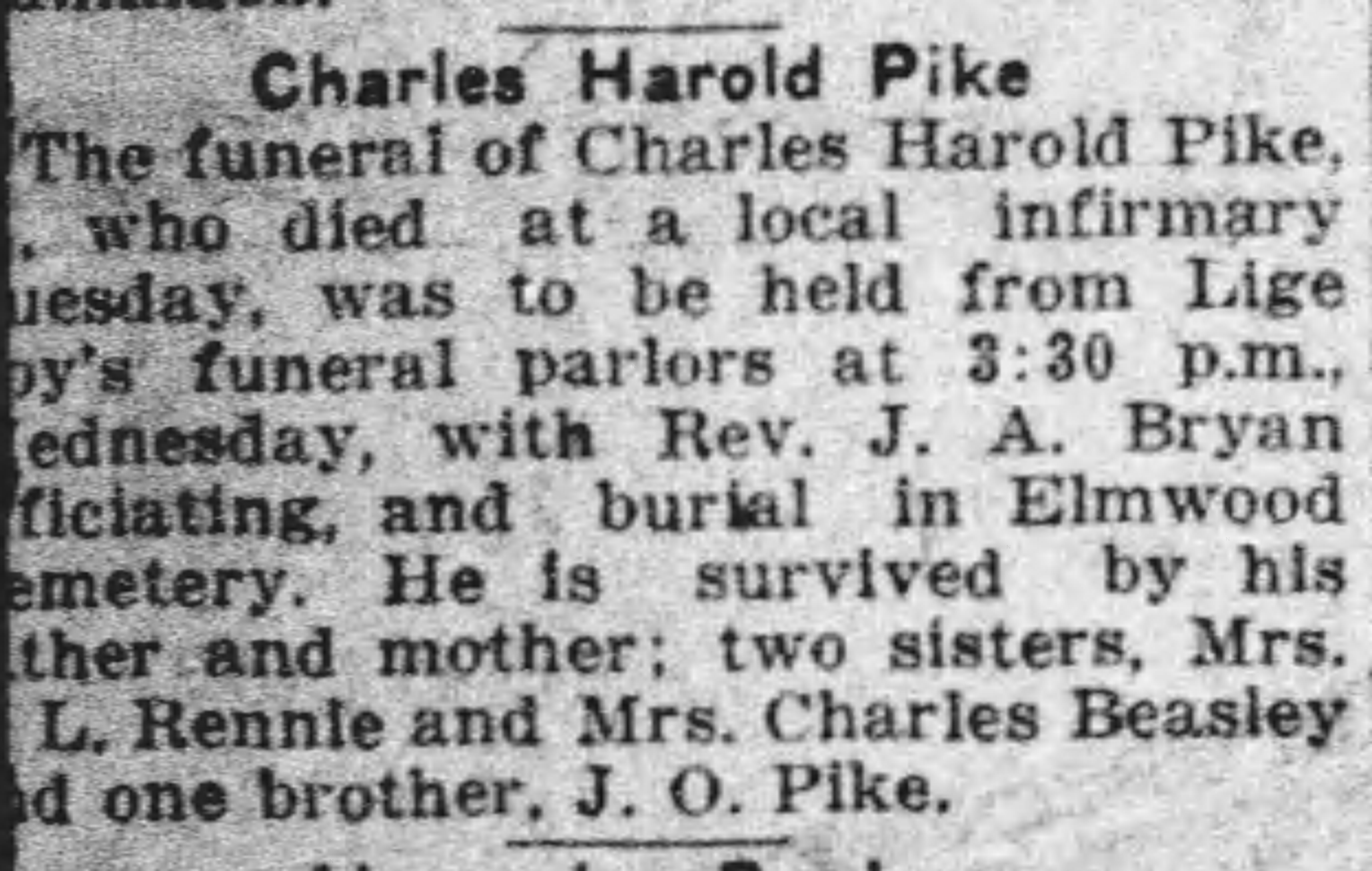 Charles Harold Pike